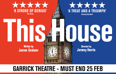 REVIEW: This House at the Garrick Theatre "The ayes have it. . ."