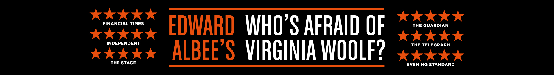 Who's Afraid of Virginia Woolf tickets
