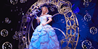 Zizi Strallen as Glinda in Wicked, London. Photo by Matt Crockett