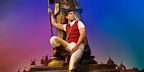 Carl Man as Fiyero in Wicked, London. Photo by Matt Crockett