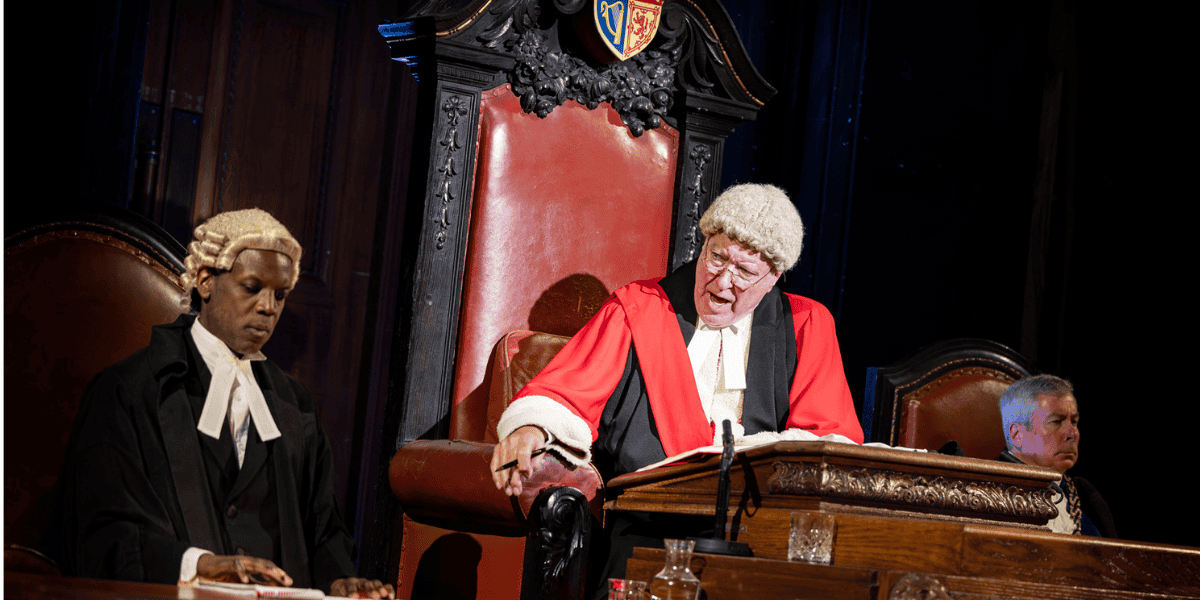 Witness for the Prosecution at London County Hall, photo by Pamela Raith