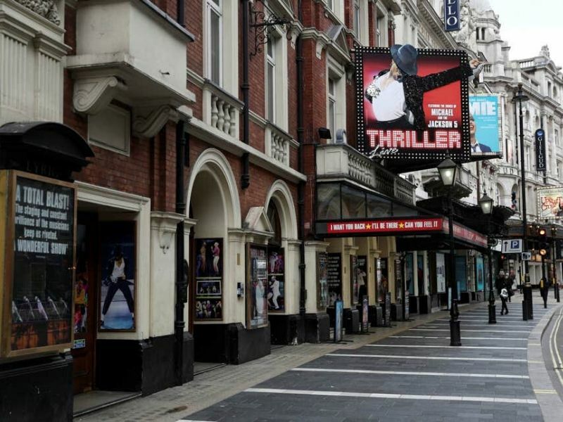 The West End and UK Theatre venues shut down until further notice due to coronavirus