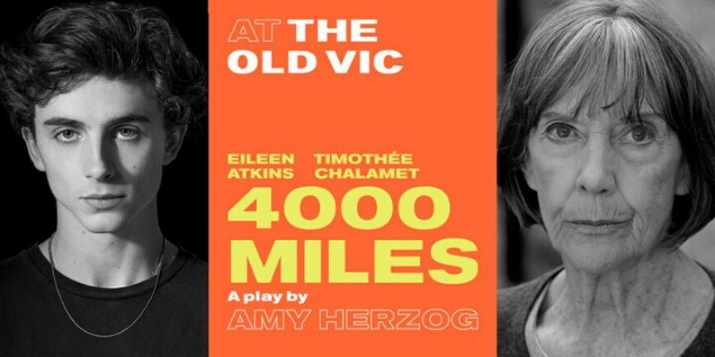 4000 Miles at The Old Vic postponed, all tickets remain valid for rescheduled run