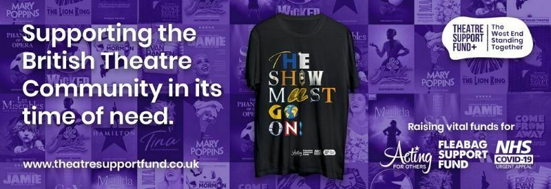 "The Show Must Go On!" merch reaches new milestone with £250,000 raised for charity