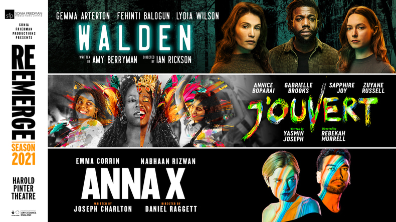Tickets for RE:EMERGE plays Walden, J’Ouvert, Anna X on sale now!