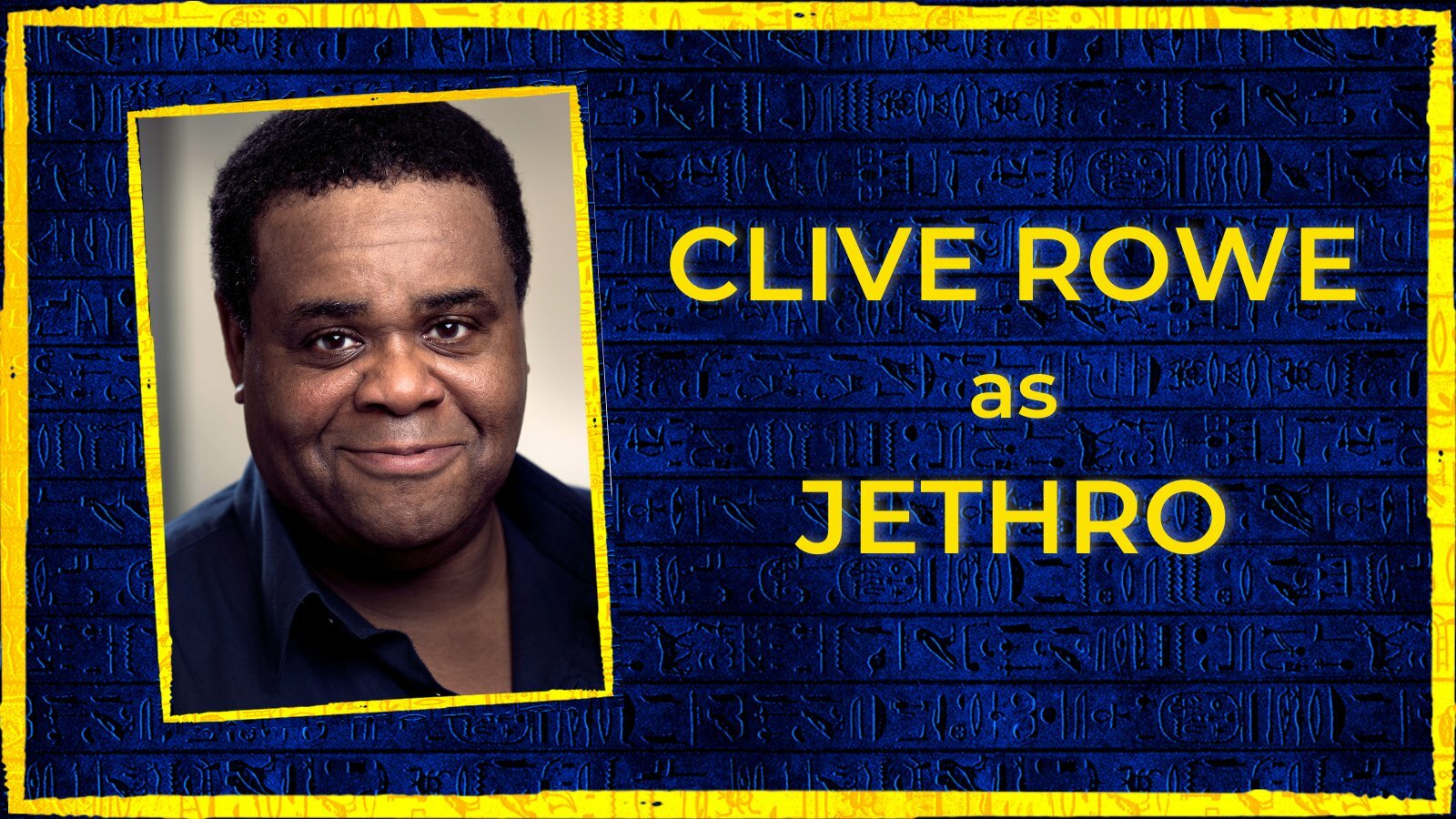 Clive Rowe joins The Prince of Egypt Musical cast