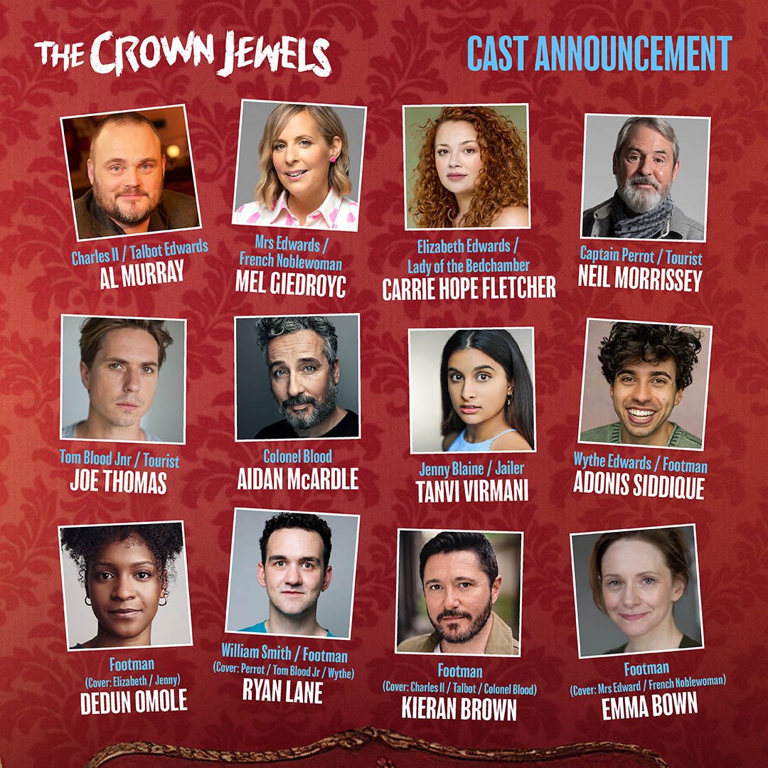 Full Cast Announced for The Crown Jewels!