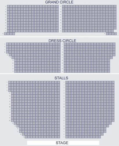 Victoria Palace Theatre Best Seats and Seating Plan