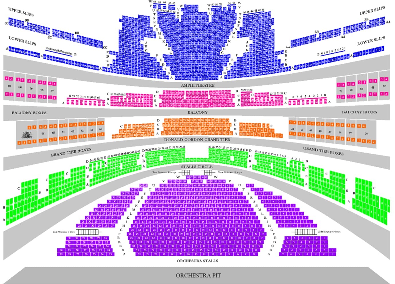 Royal Opera House Best Seats and Seating Plan