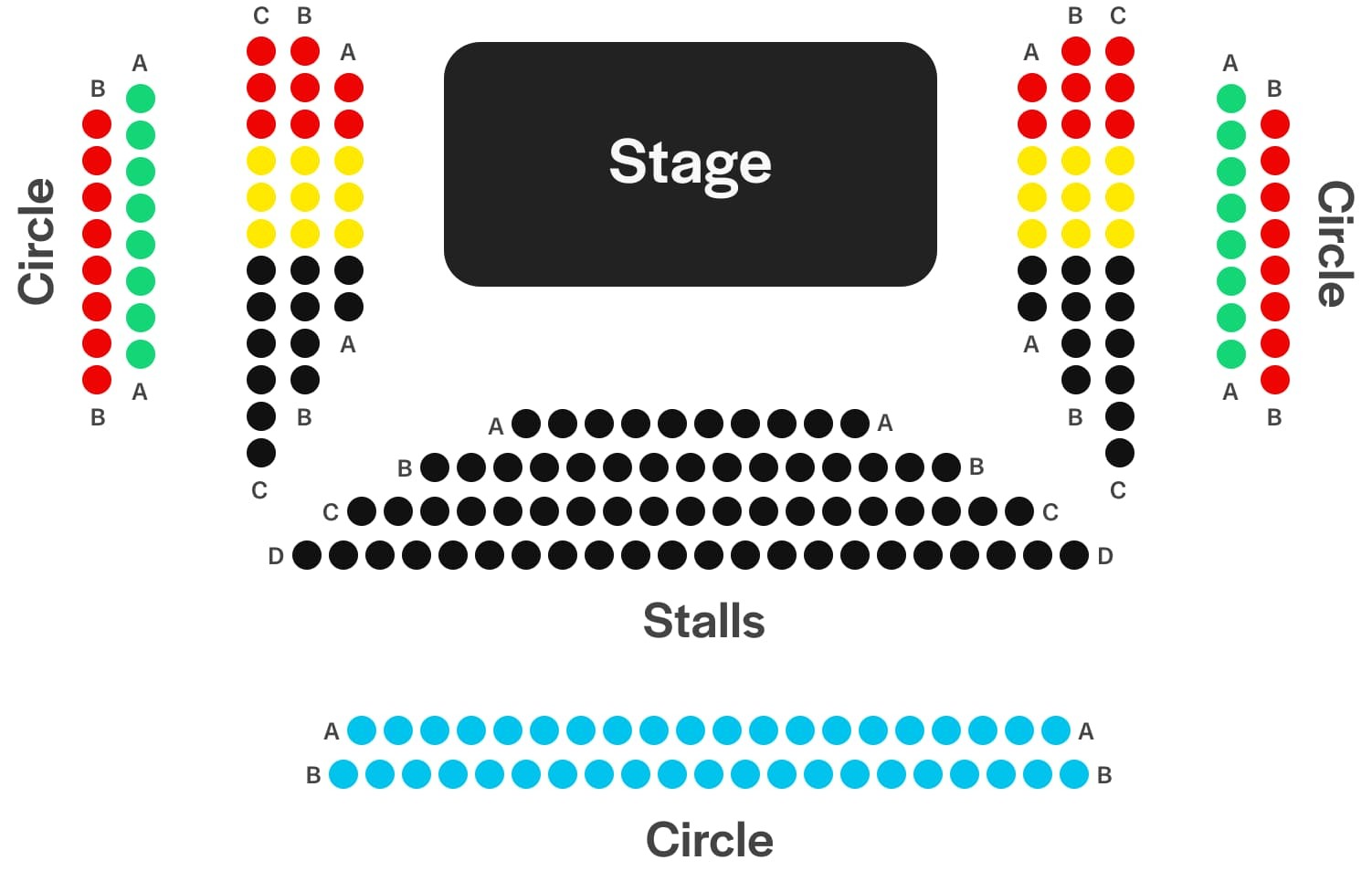 Park Theatre best seats and seating plan