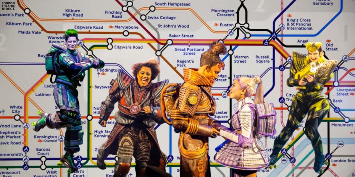 Starlight Characters as Tube Lines