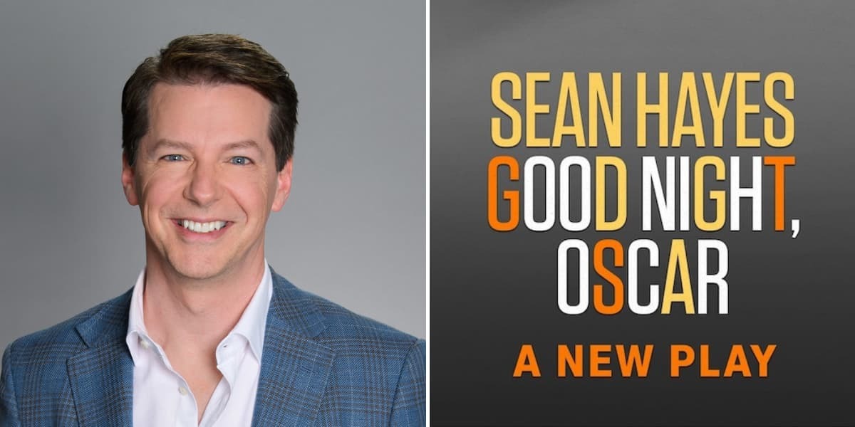 Sean Hayes brings his Tony Award winning performance to the Barbican this Summer