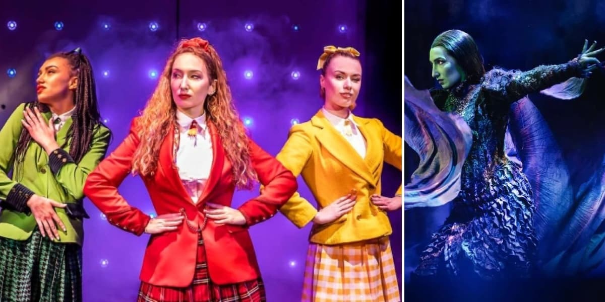 Emma Kingston in Heathers and Wicked