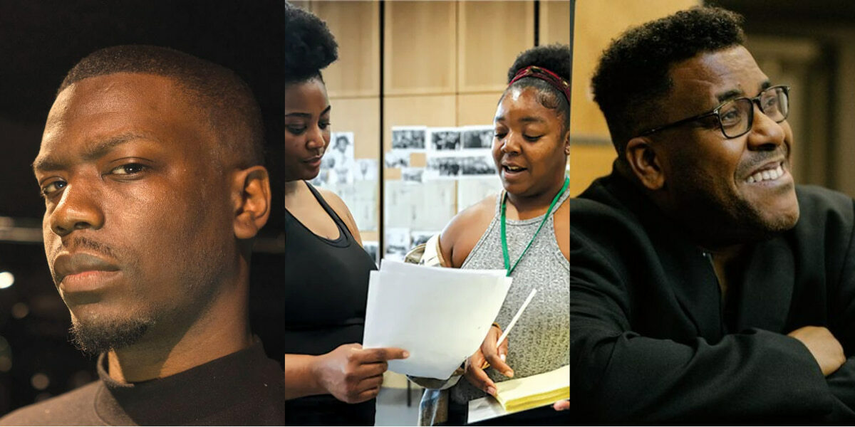 Ryan Calais Cameron, Urielle Klein-Mekongo and Roy Williams.