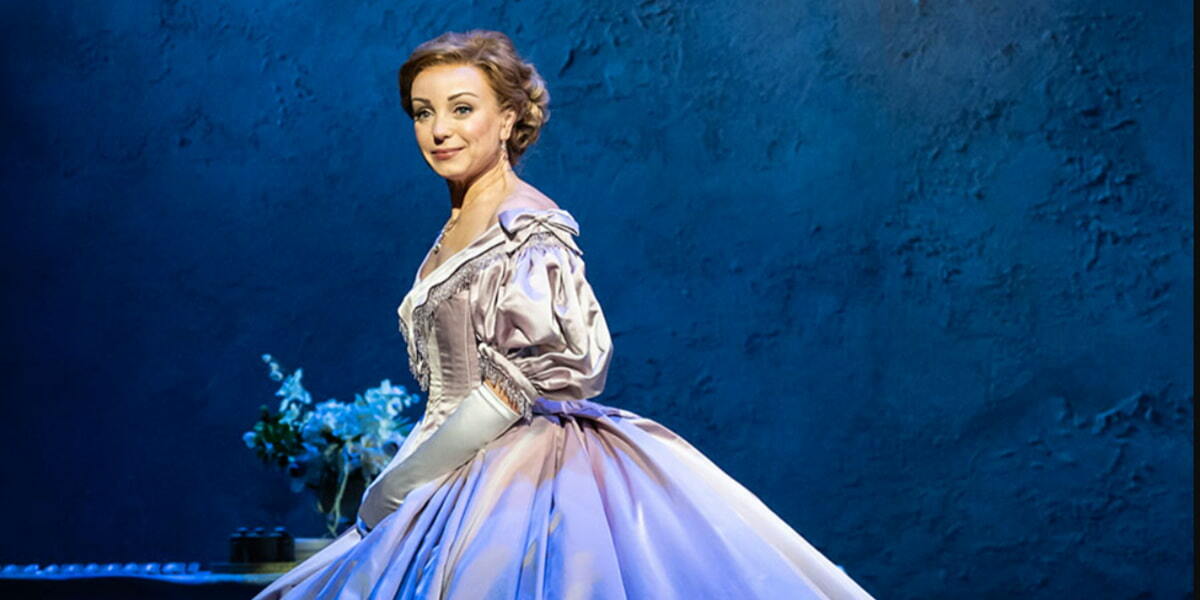 Helen George in The King and I at the Dominion Theatre