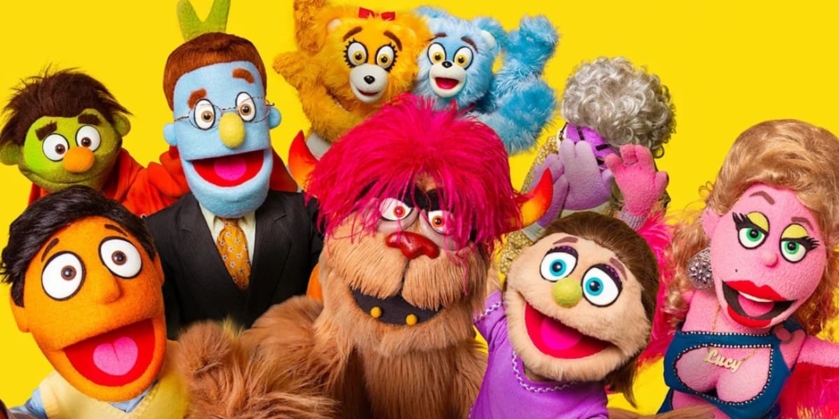 The puppets of Avenue Q