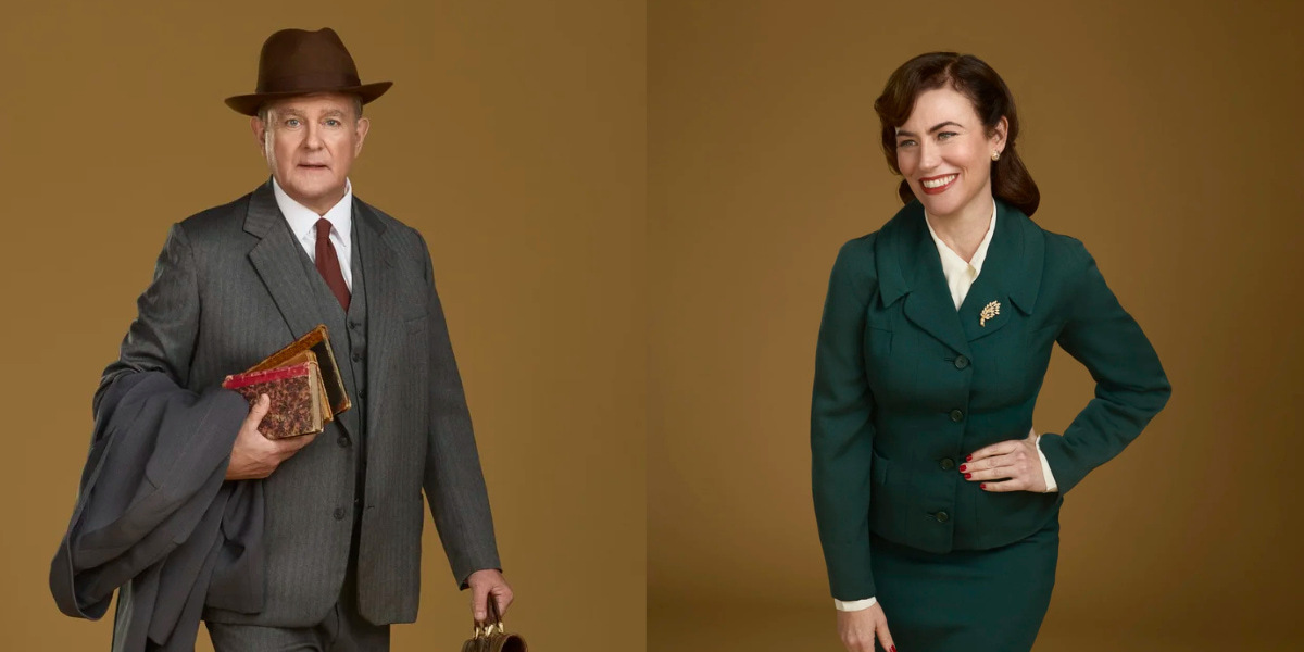 Hugh Bonneville stars as C.S. Lewis alongside Maggie Siff Joy Davidman in Shadowlands in the West End