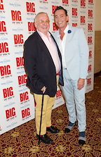 Jay McGuiness and cast at Gala Night for BIG The Musical