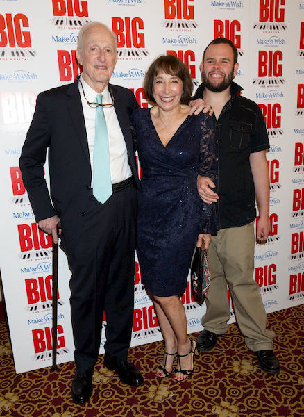 Jay McGuiness and cast at Gala Night for BIG The Musical