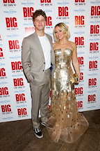 Jay McGuiness and cast at Gala Night for BIG The Musical