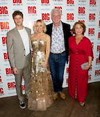 Jay McGuiness and cast at Gala Night for BIG The Musical