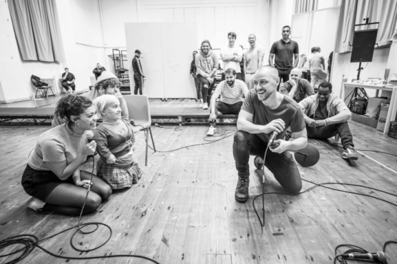 First Look: James McAvoy in rehearsals for Cyrano de Bergerac