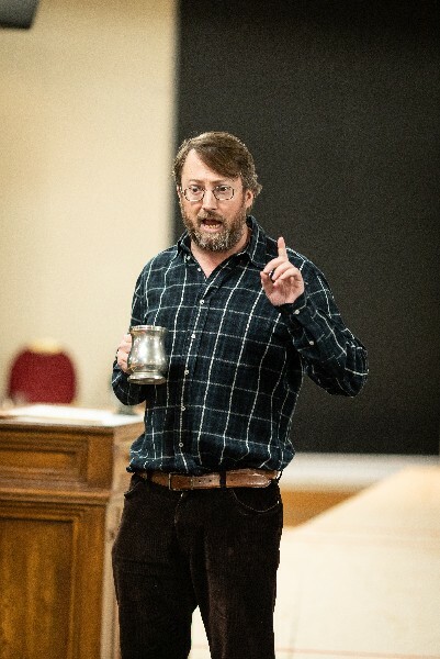 First Look: The Upstart Crow play photos of cast in rehearsals released