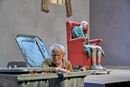 First Look: Daniel Radcliffe and Alan Cumming in Endgame at The Old Vic