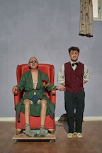 First Look: Daniel Radcliffe and Alan Cumming in Endgame at The Old Vic