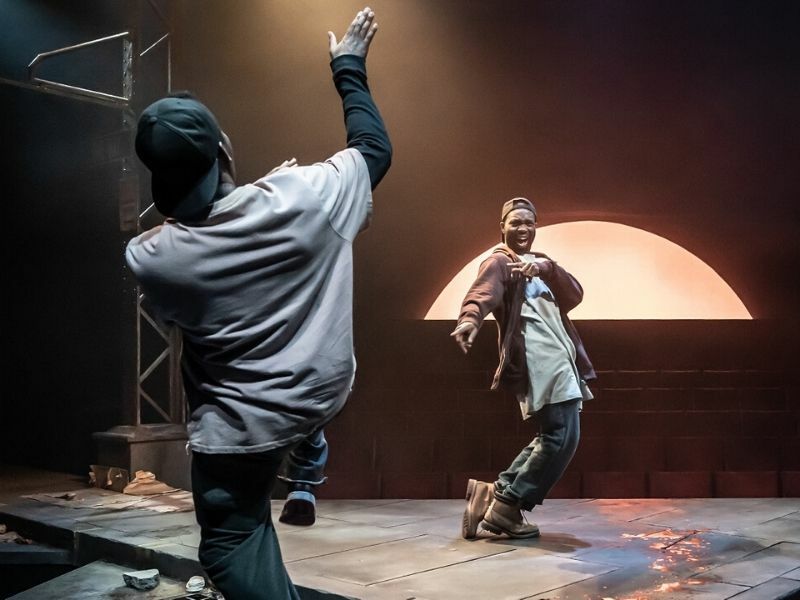 First Look Photos: Pass Over at the Kiln Theatre in London