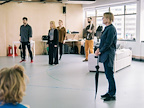 First Look: The cast of Sleepless: A Musical Romance in rehearsals