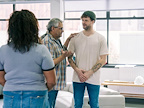 First Look: The cast of Sleepless: A Musical Romance in rehearsals