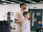 First Look: The cast of Sleepless: A Musical Romance in rehearsals