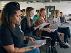 First Look: The cast of Sleepless: A Musical Romance in rehearsals
