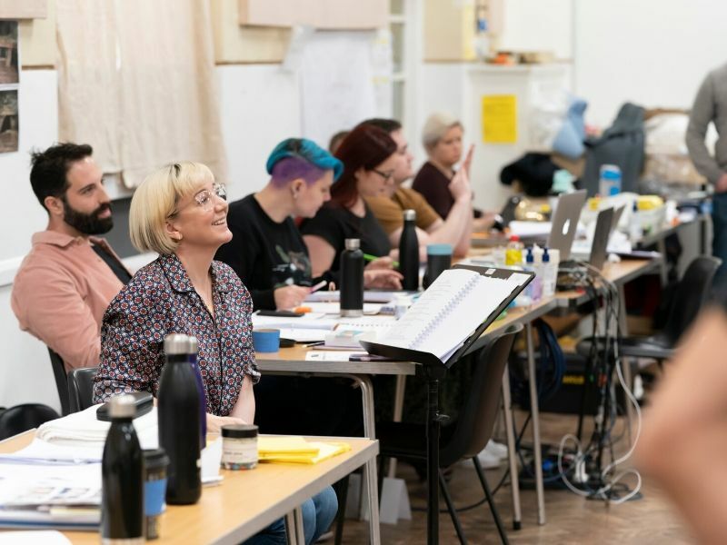 First Look: Garrick Theatre cast of City of Angels in rehearsals