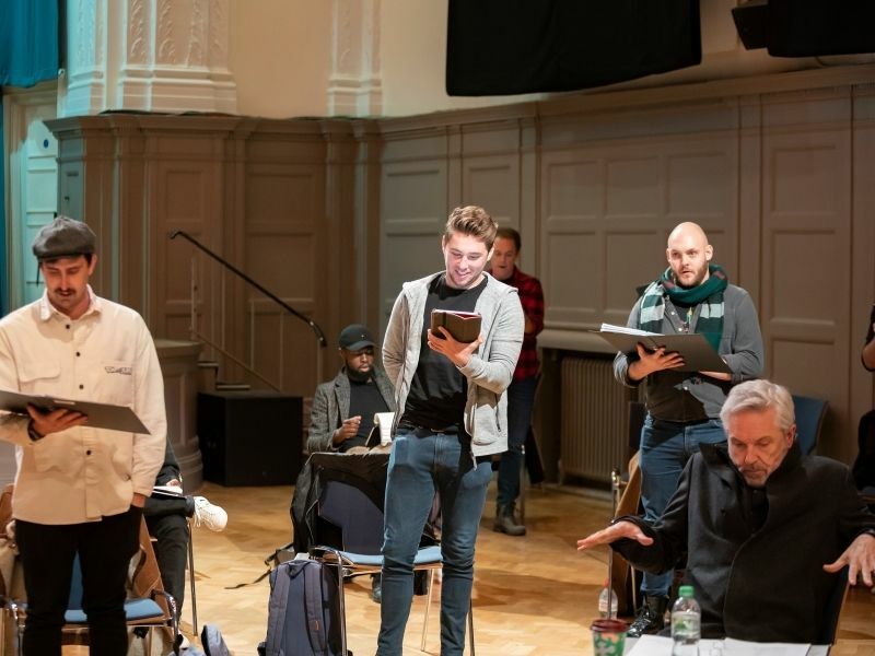 First Look: A Christmas Carol in rehearsals for upcoming Dominion Theatre run
