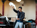 Magic Goes Wrong rehearsal images | Photo credit: Helen Maybanks