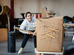 Magic Goes Wrong rehearsal images | Photo credit: Helen Maybanks