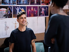 Magic Goes Wrong rehearsal images | Photo credit: Helen Maybanks