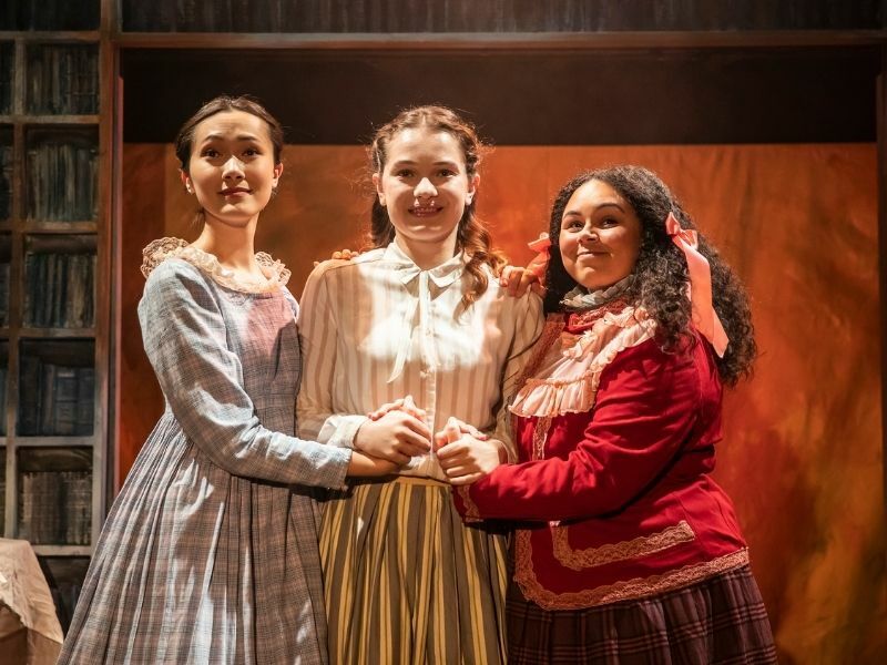 Little Women The Musical, Park Theatre 2021 production images