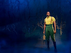 Production shot of Ryan Reid as Fiyero in Wicked in London