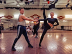 Rehearsal image of Dirty Dancing cast in Dirty Dancing in London.