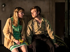 Production image of Lizzie Annis and Tom Glynn-Carney in The Glass Menagerie | By Johan Persson