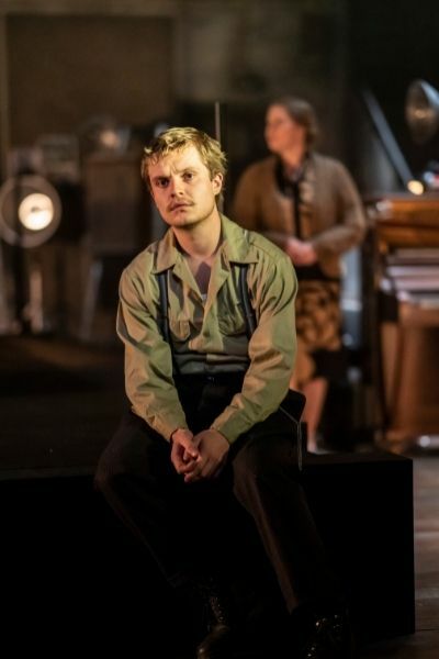 Production image of Tom Glynn-Carney in The Glass Menagerie | By Johan Persson