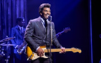 Production image of Caleb Roberts (Ike Turner) in TINA in London. | Photo by Manuel Harlan