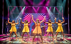 Production image of Company of Tina – The Tina Turner Musical with Aisha Jawando (Tina Turner) in TINA in London. | Photo by Manuel Harlan