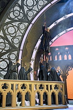 Production image of The Company in Sister Act The Musical. | Photo by Manuel Harlan