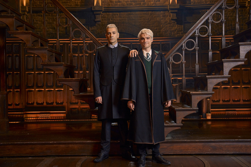 1.	L-r: James Howard (Draco Malfoy) and Adam Wadsworth (Scorpius Malfoy), photo by Manuel Harlan