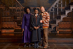 2.	 L-r: Michelle Gayle (Hermione Granger), Grace Wylde (Rose Granger-Weasley) and Thomas Aldridge (Ron Weasley), photo by Manuel Harlan