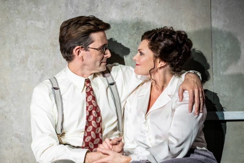 David Tennant and Sharon Small in GOOD at the Harold Pinter Theatre, Directed by Dominic Cooke, Photographer Johan Persson.